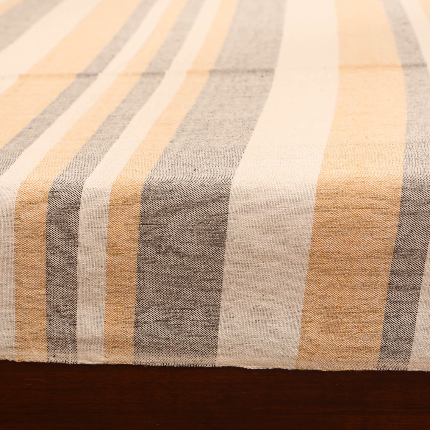 Bijnor Pure Handloom Cotton Single Bed Sheet (90 x 60 in) 86