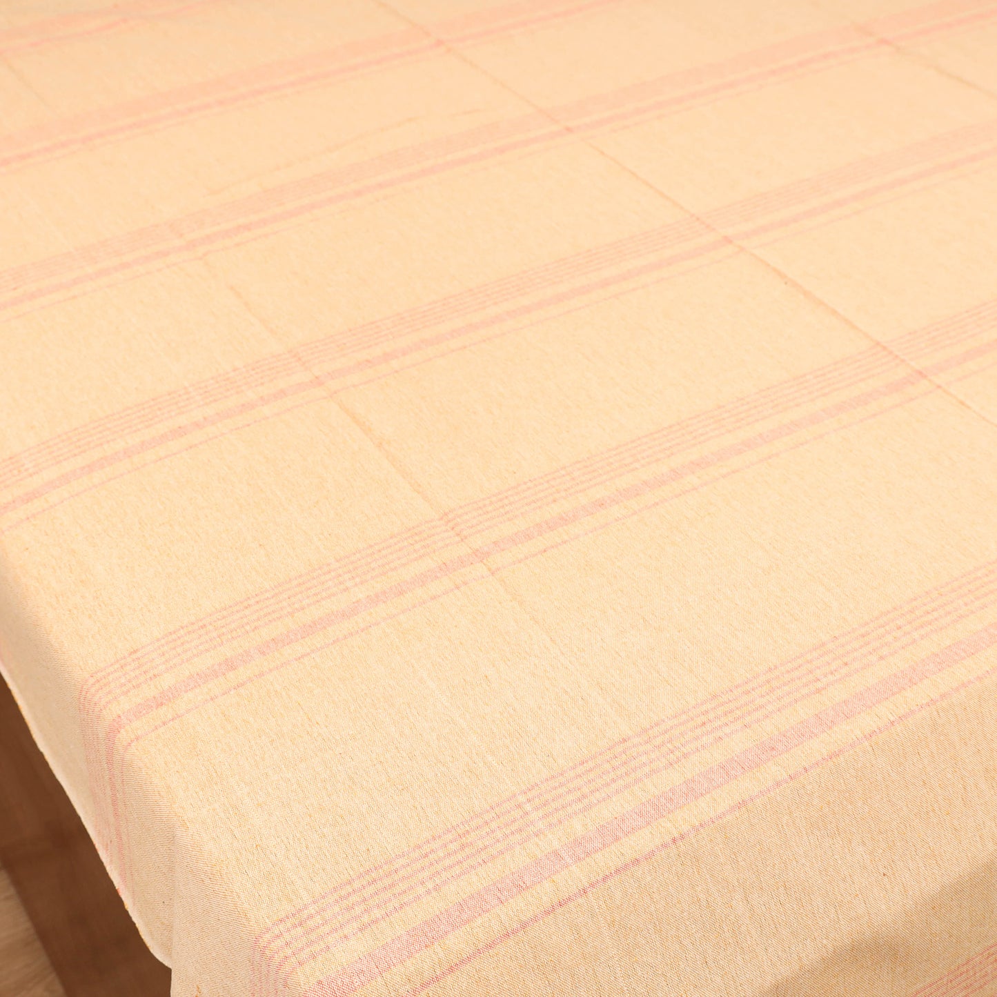 Bijnor Pure Handloom Cotton Single Bed Sheet (90 x 60 in) 87