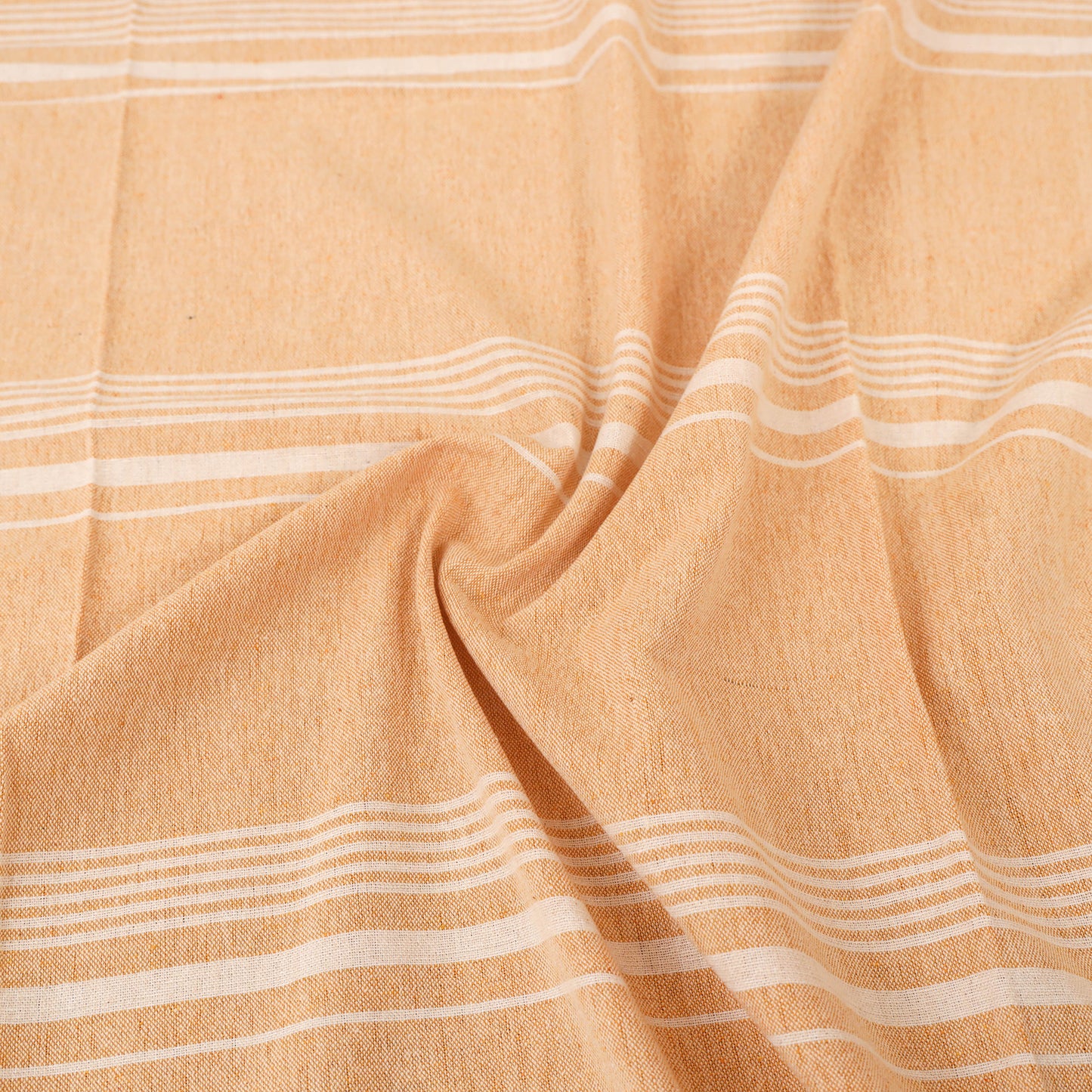Bijnor Pure Handloom Cotton Single Bed Sheet (90 x 60 in) 91