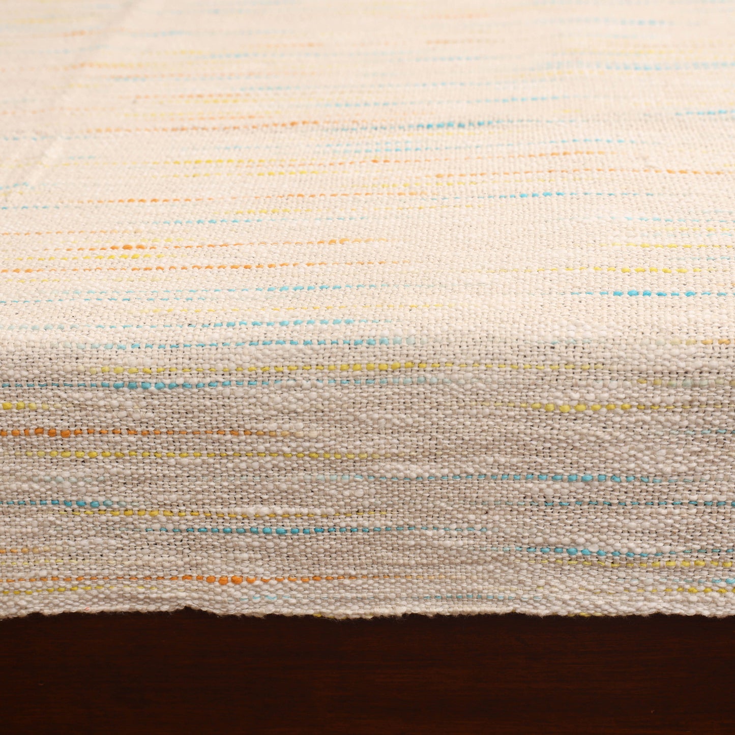 Bijnor Pure Handloom Cotton Single Bed Sheet (90 x 60 in) 99