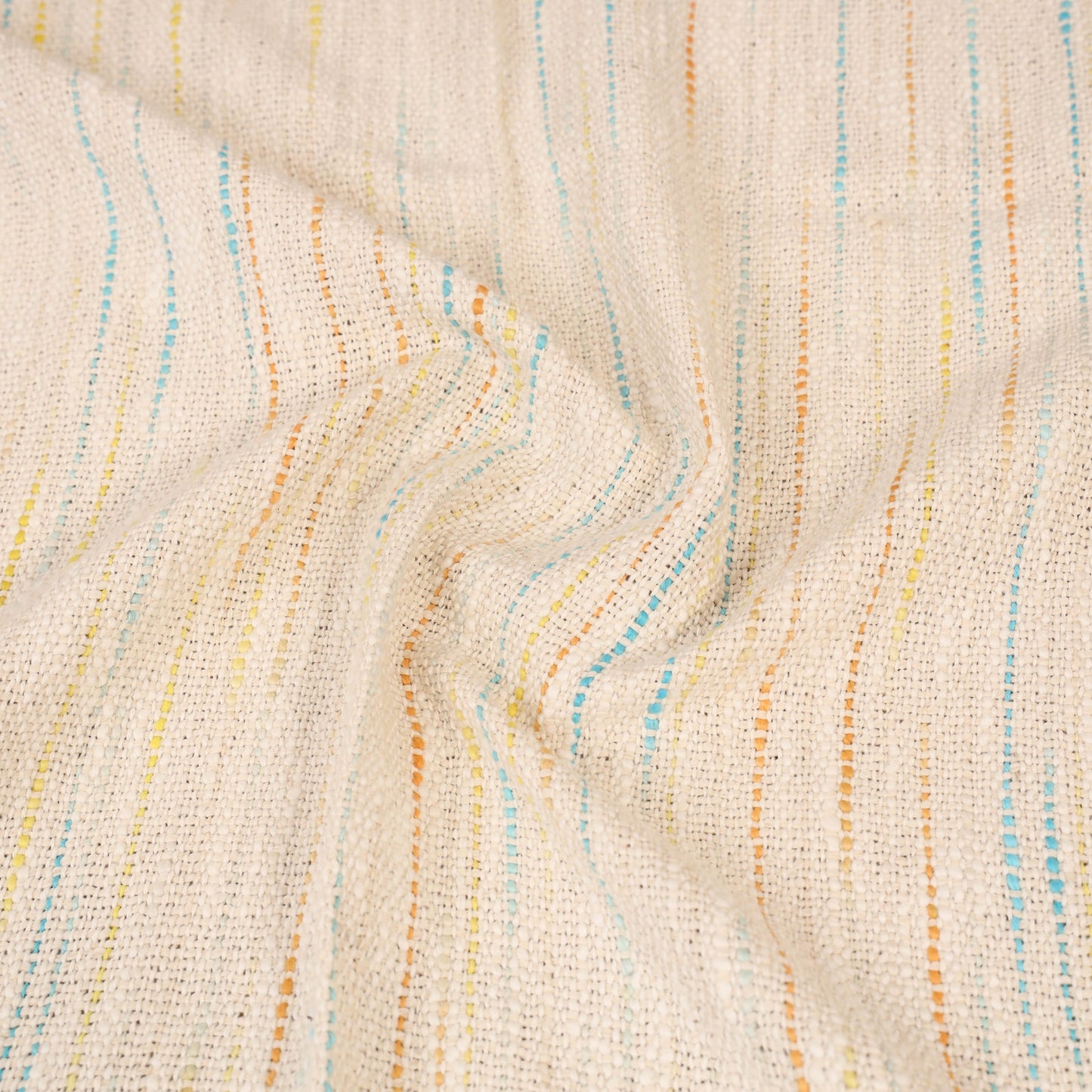 Bijnor Pure Handloom Cotton Single Bed Sheet (90 x 60 in) 99