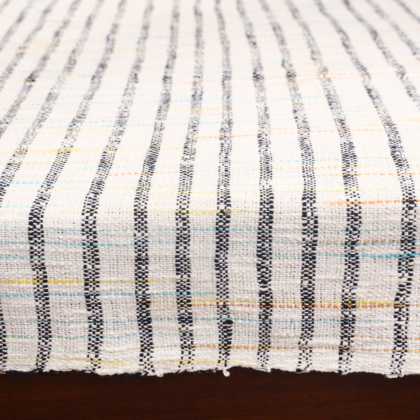 Bijnor Pure Handloom Cotton Single Bed Sheet (90 x 60 in) 102