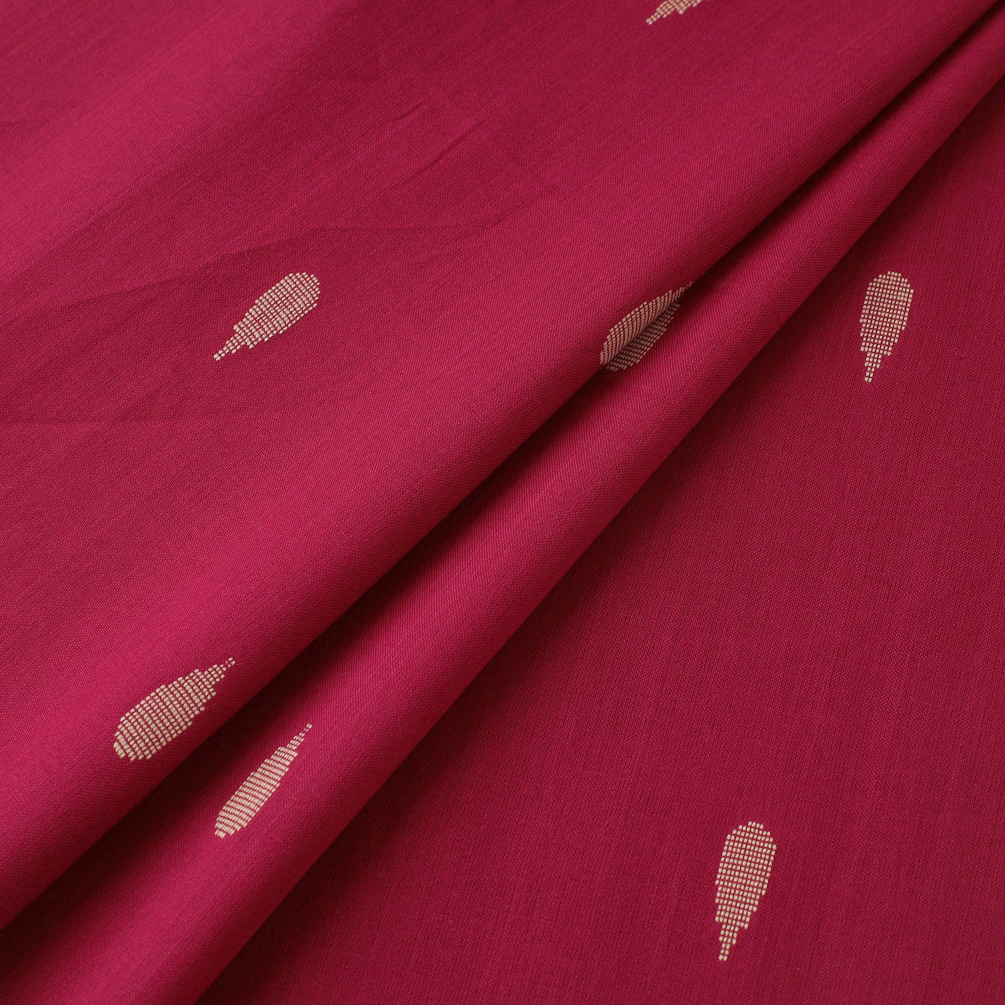 Pink - Prewashed Cotton Jacquard Fabric 22