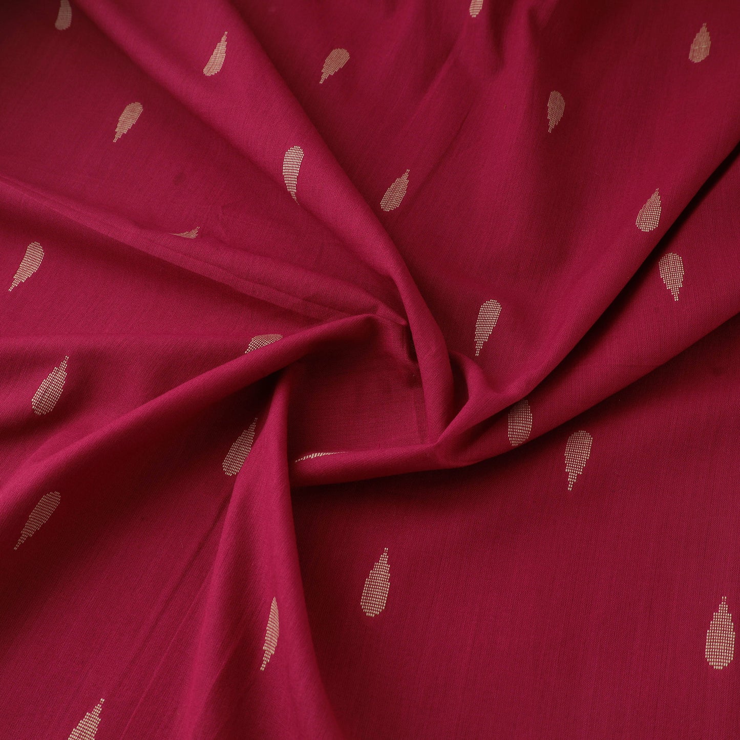 Pink - Prewashed Cotton Jacquard Fabric 22