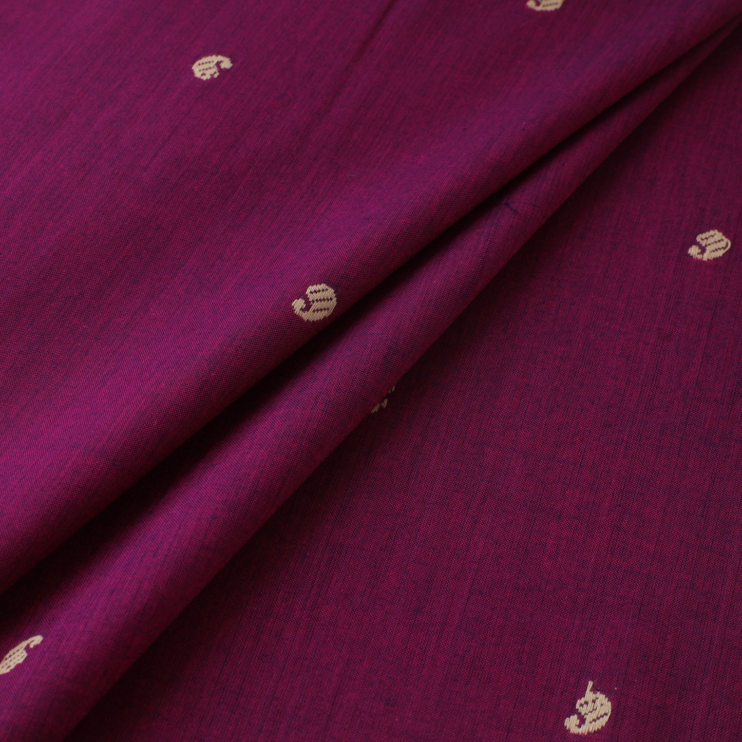 Purple - Prewashed Cotton Jacquard Fabric 28