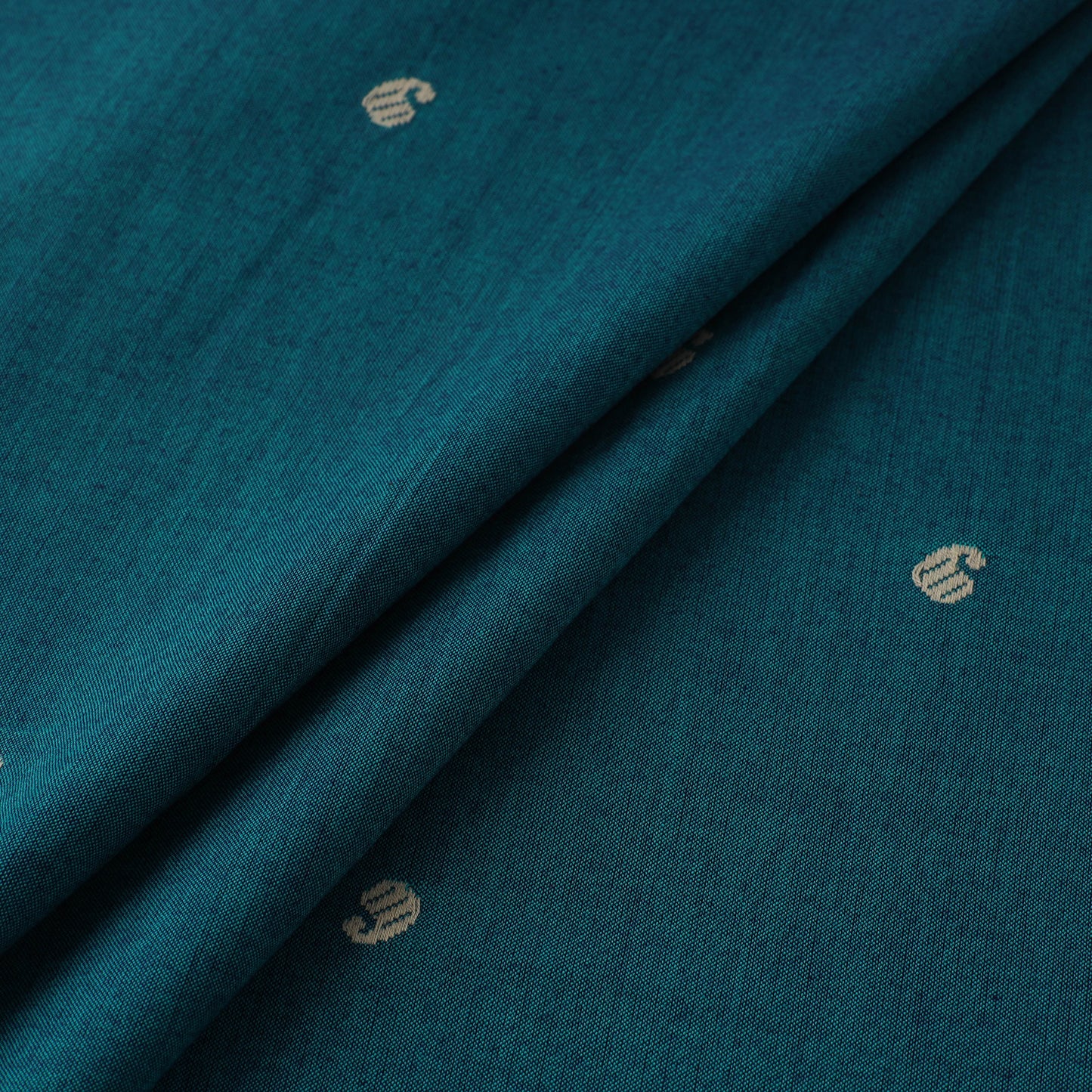 Blue - Prewashed Cotton Jacquard Fabric 29