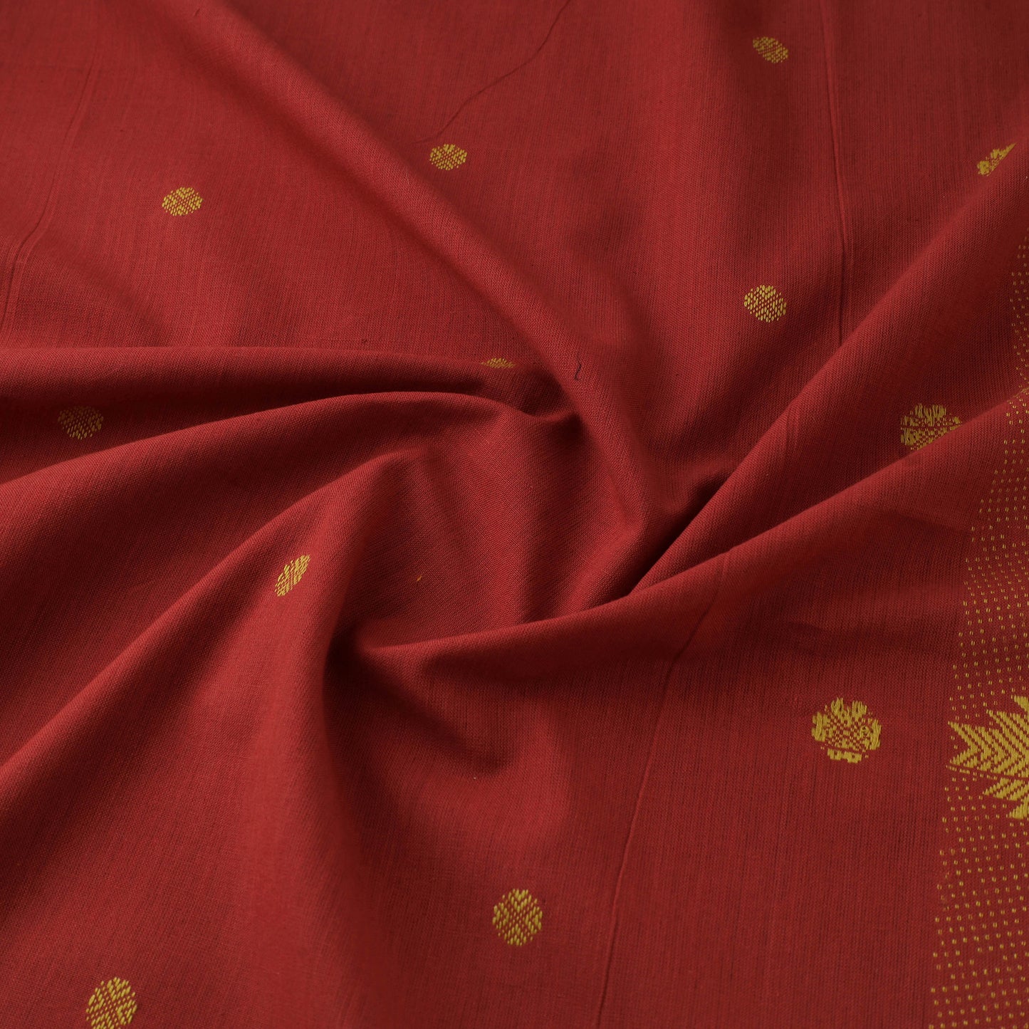 Red - Prewashed Cotton Jacquard Fabric 30