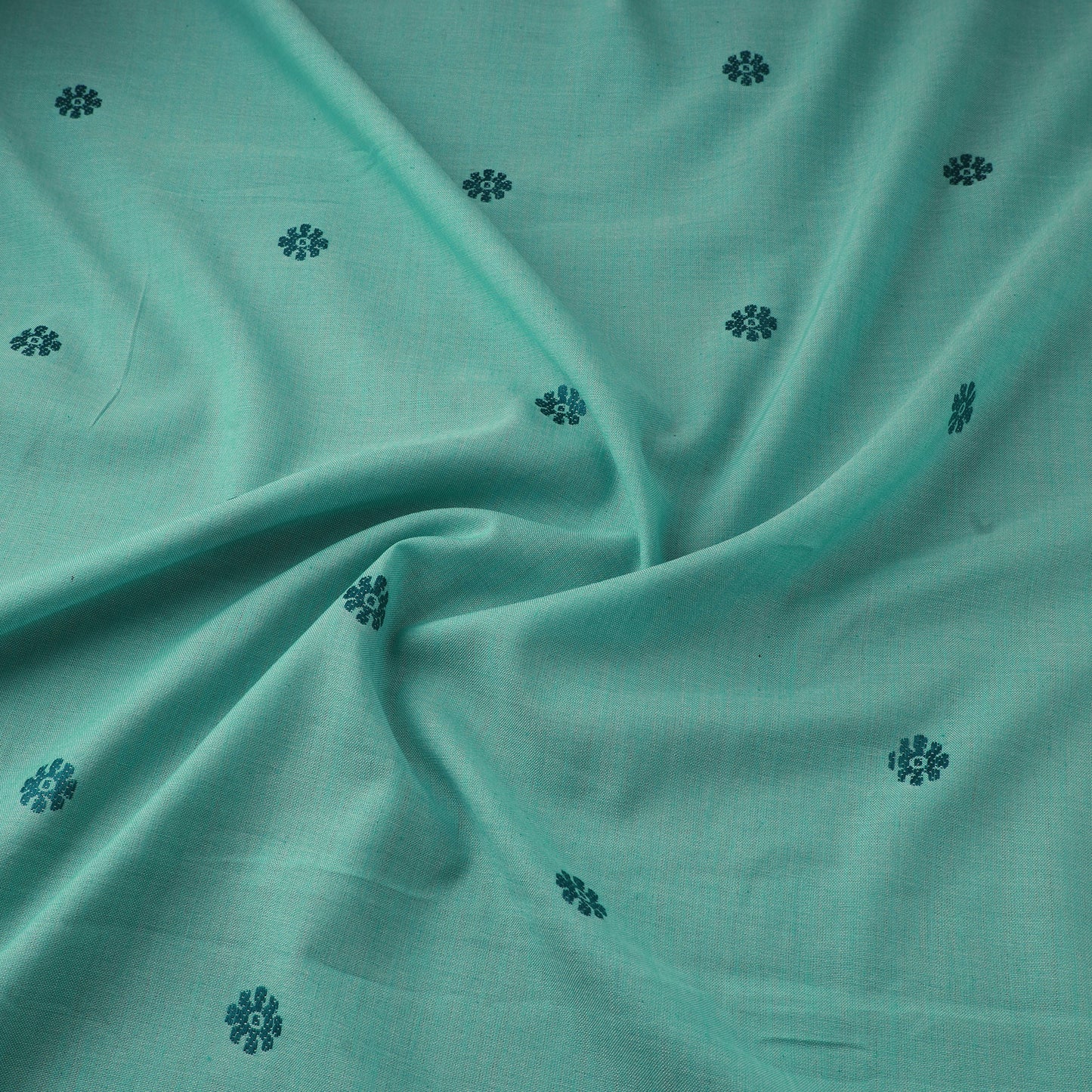 Green - Prewashed Cotton Jacquard Fabric 33