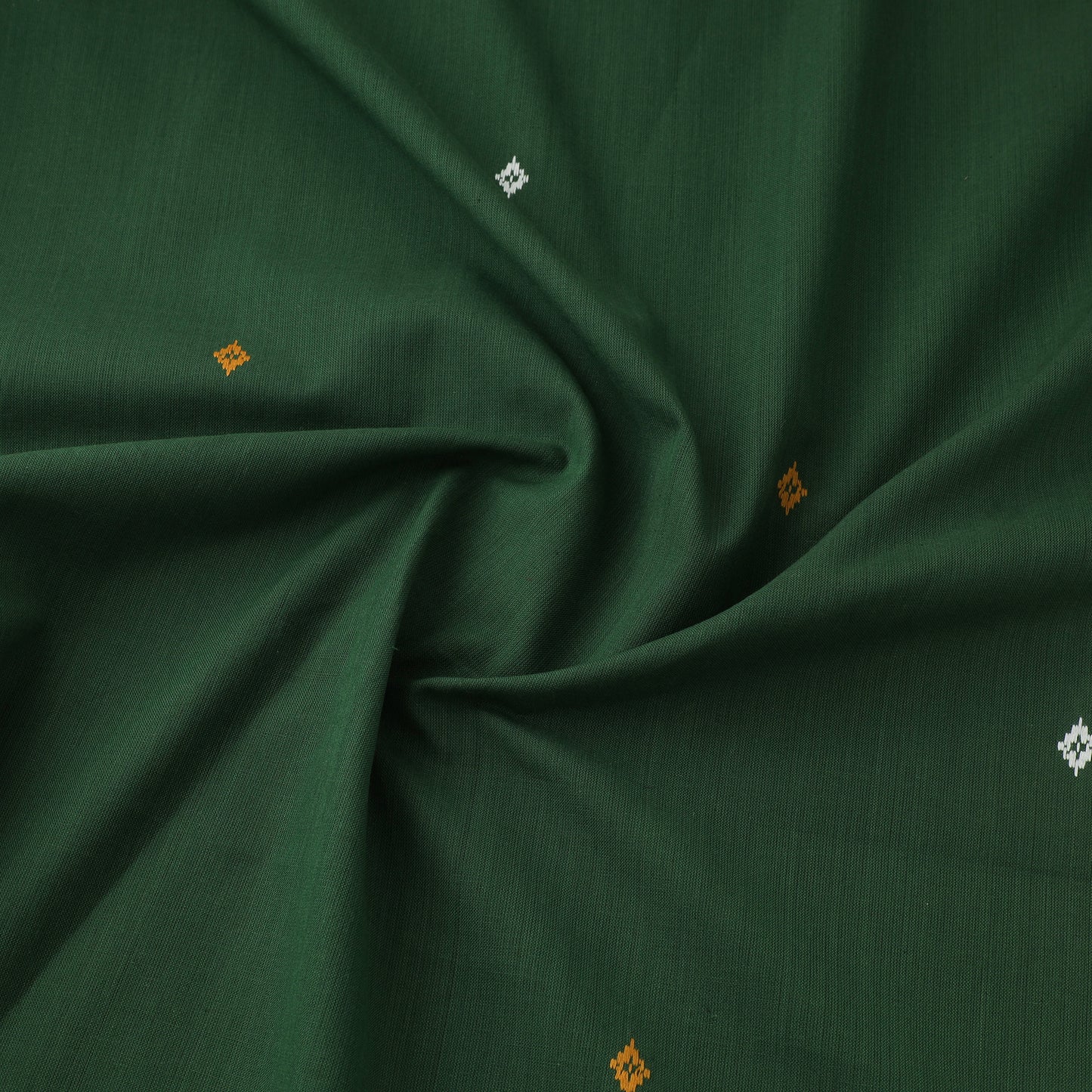 Green - Prewashed Cotton Jacquard Fabric 35