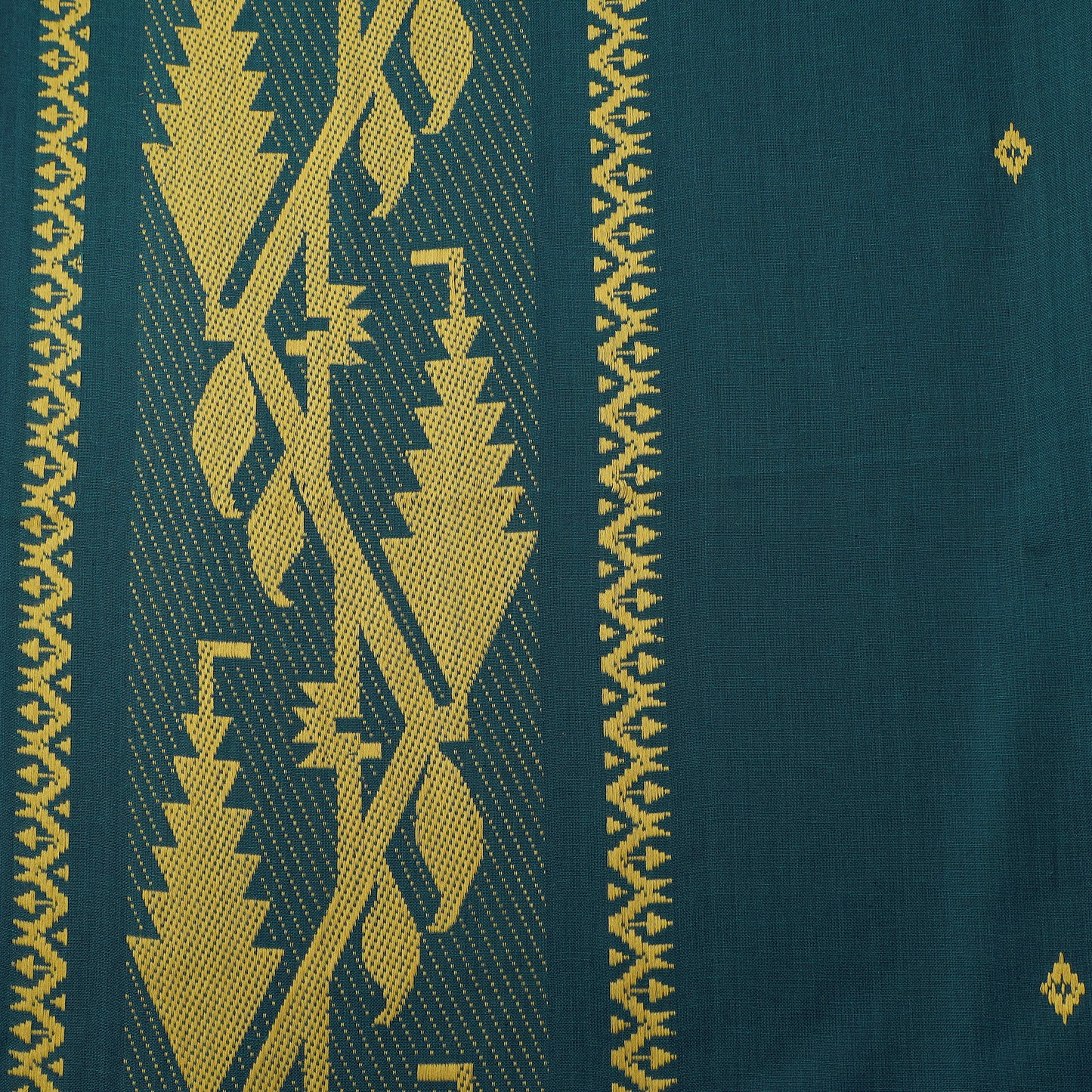 Blue - Prewashed Cotton Jacquard Fabric 46