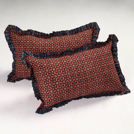 Ajrakh Pillow Covers