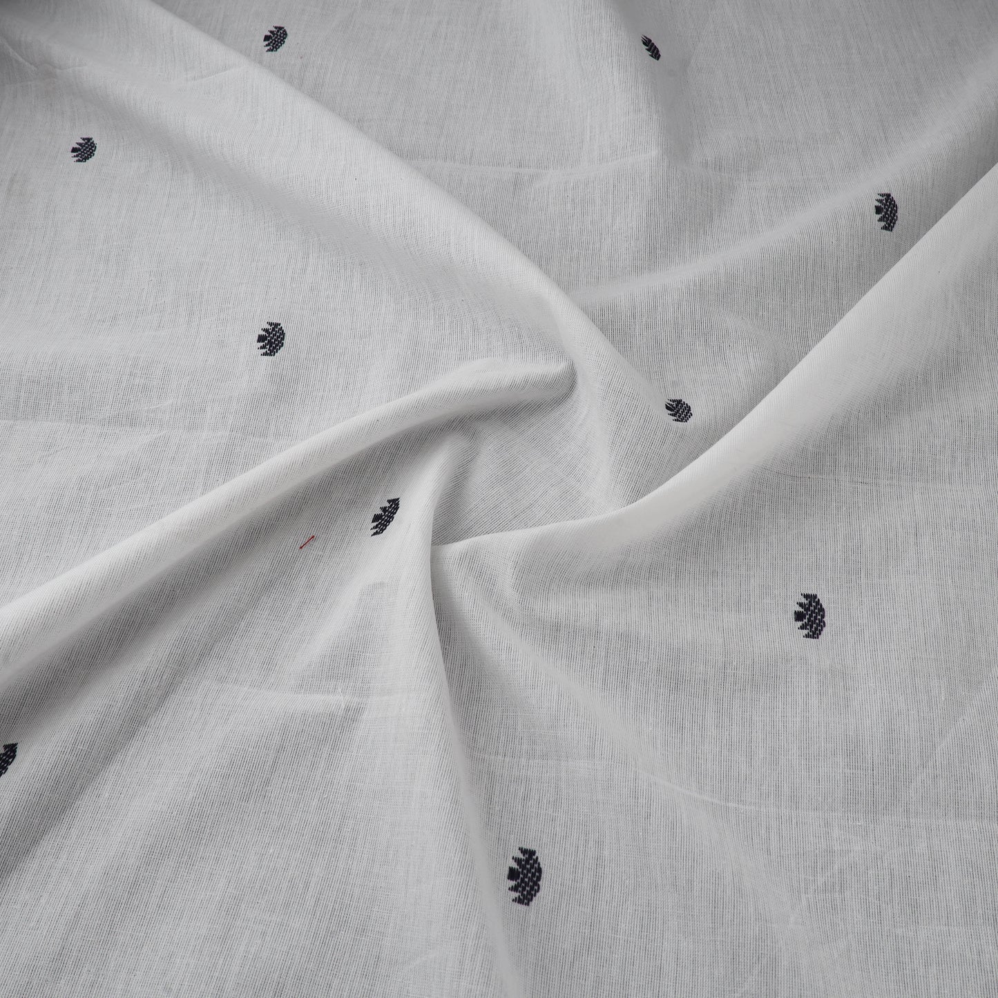 White - Prewashed Cotton Jacquard Fabric 51