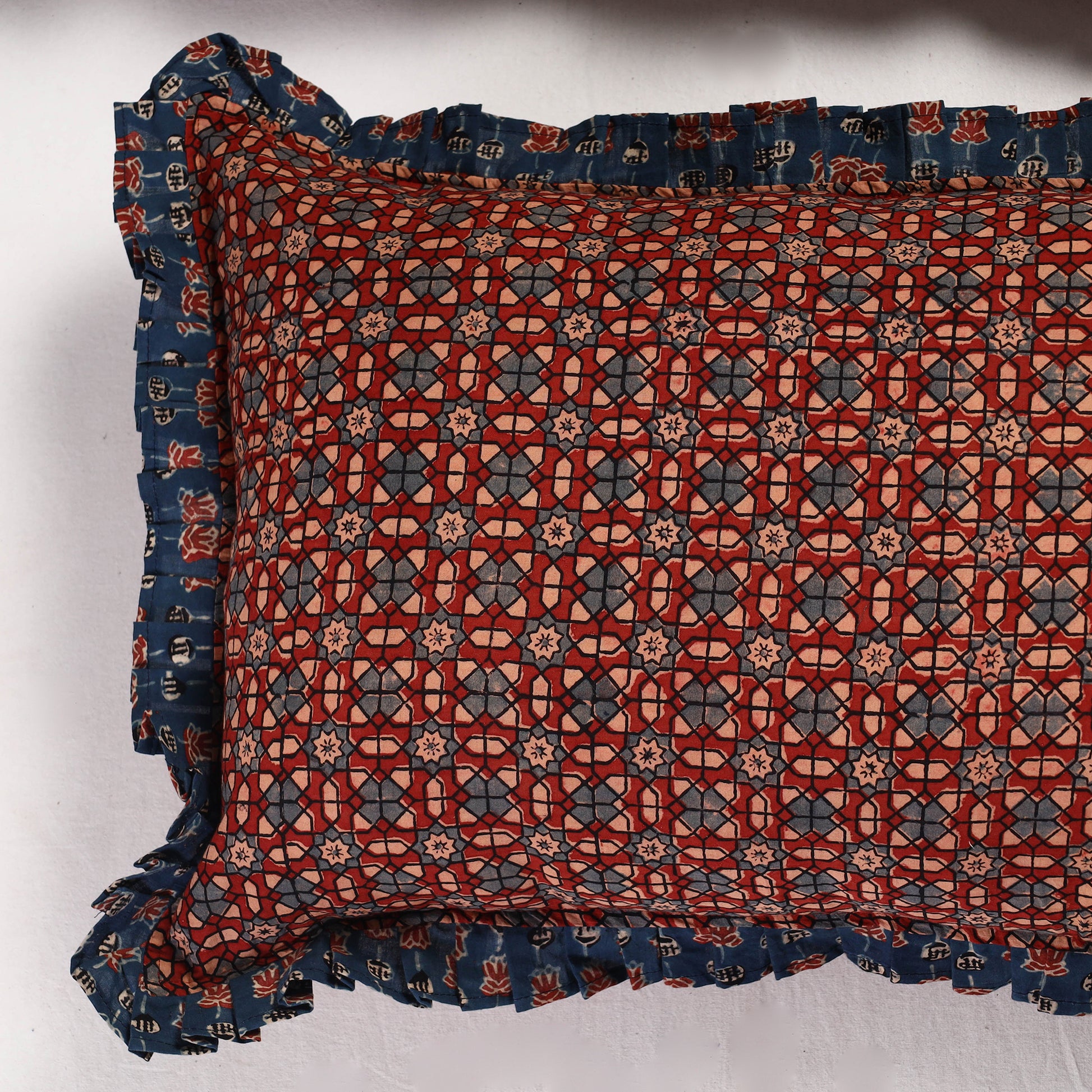 Ajrakh Pillow Covers