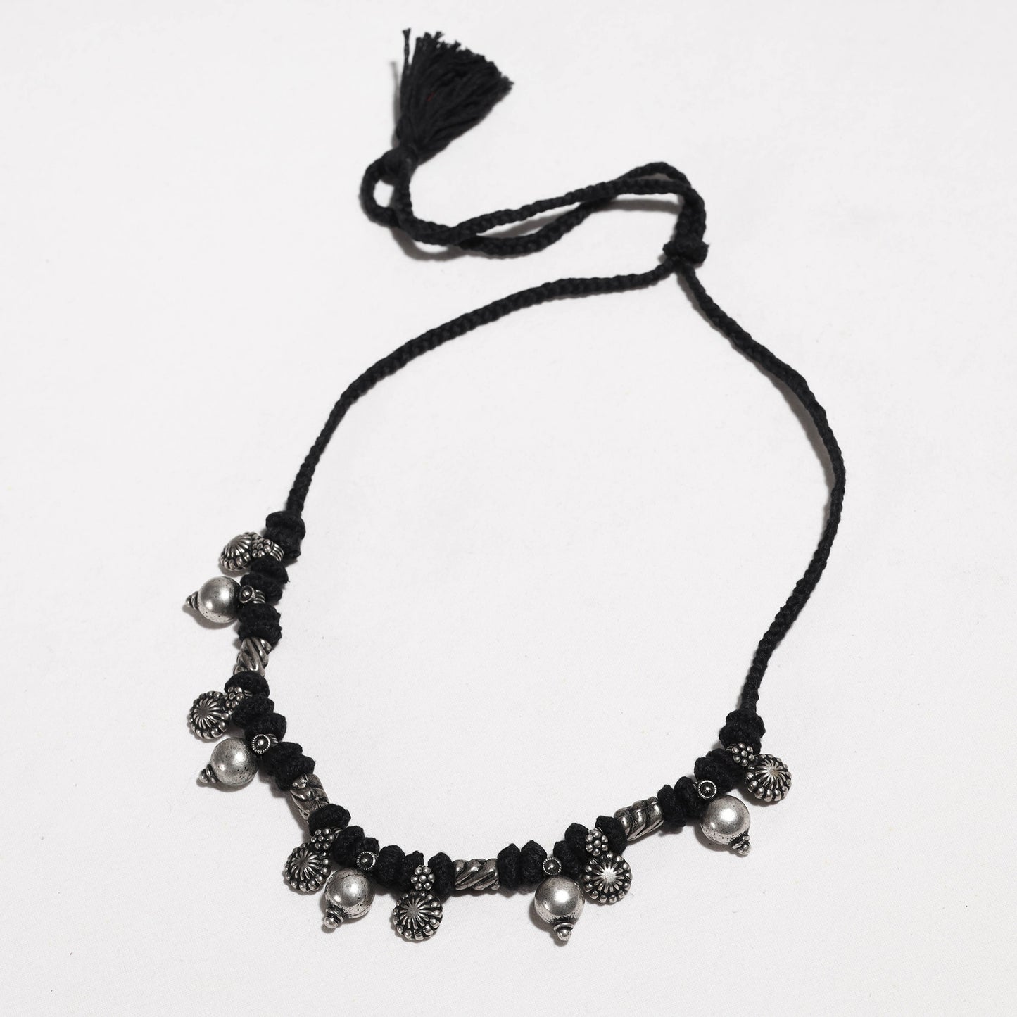 Lambani Tribal Thread & Beads Necklace