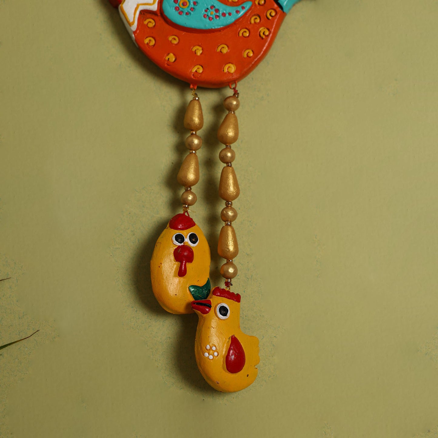 Bishnupur Handpainted Terracotta Wall Hanging 84