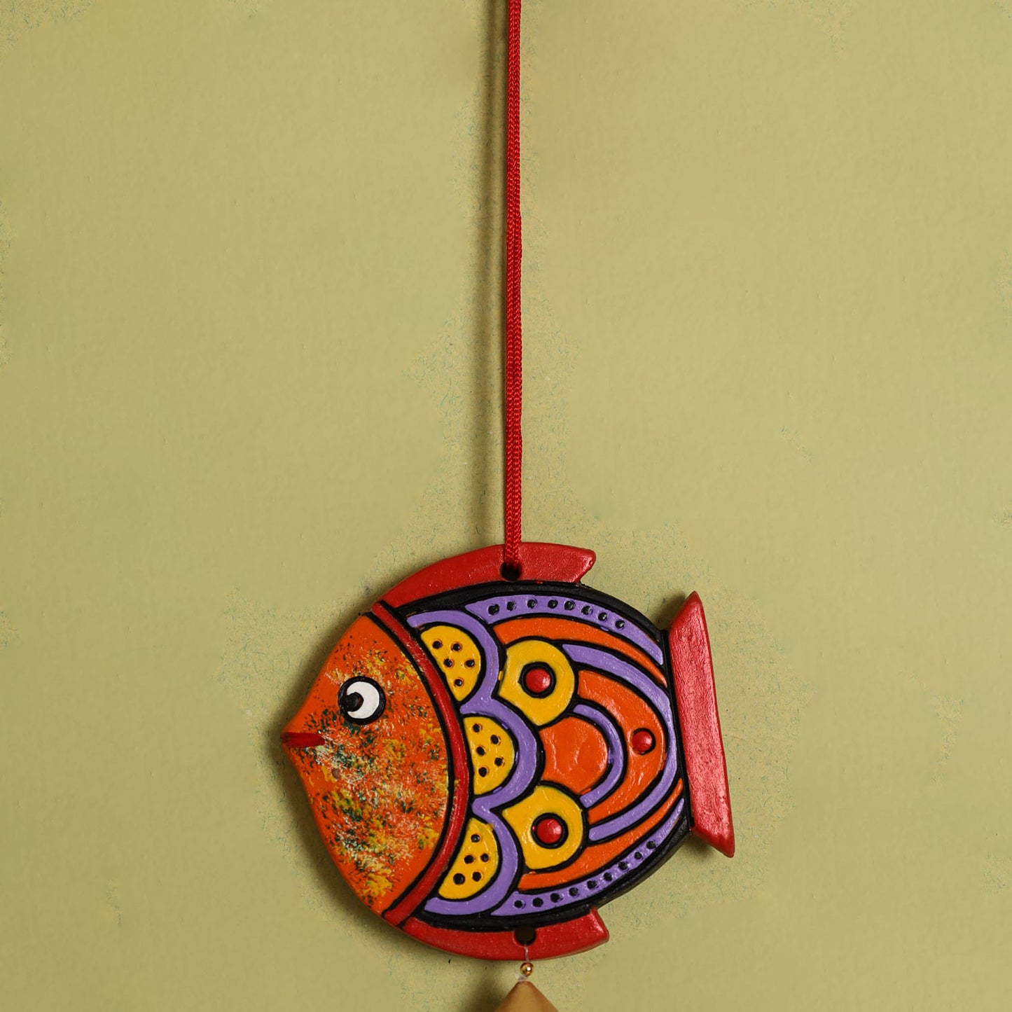Bishnupur Handpainted Terracotta Wall Hanging 83