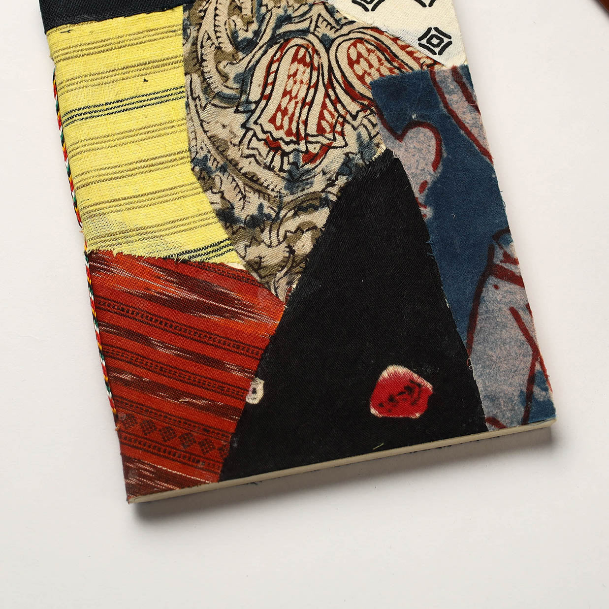 Buy Patchwork Fabric Cover Handmade Paper Notebook