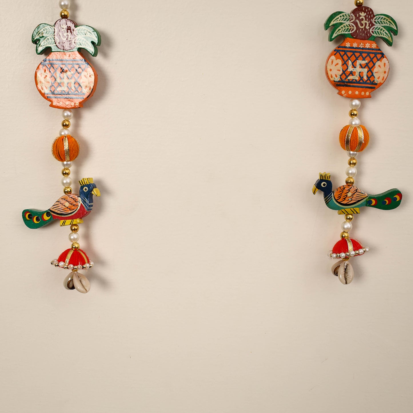 Handmade Bead Work Wall Hanging (set of 2)