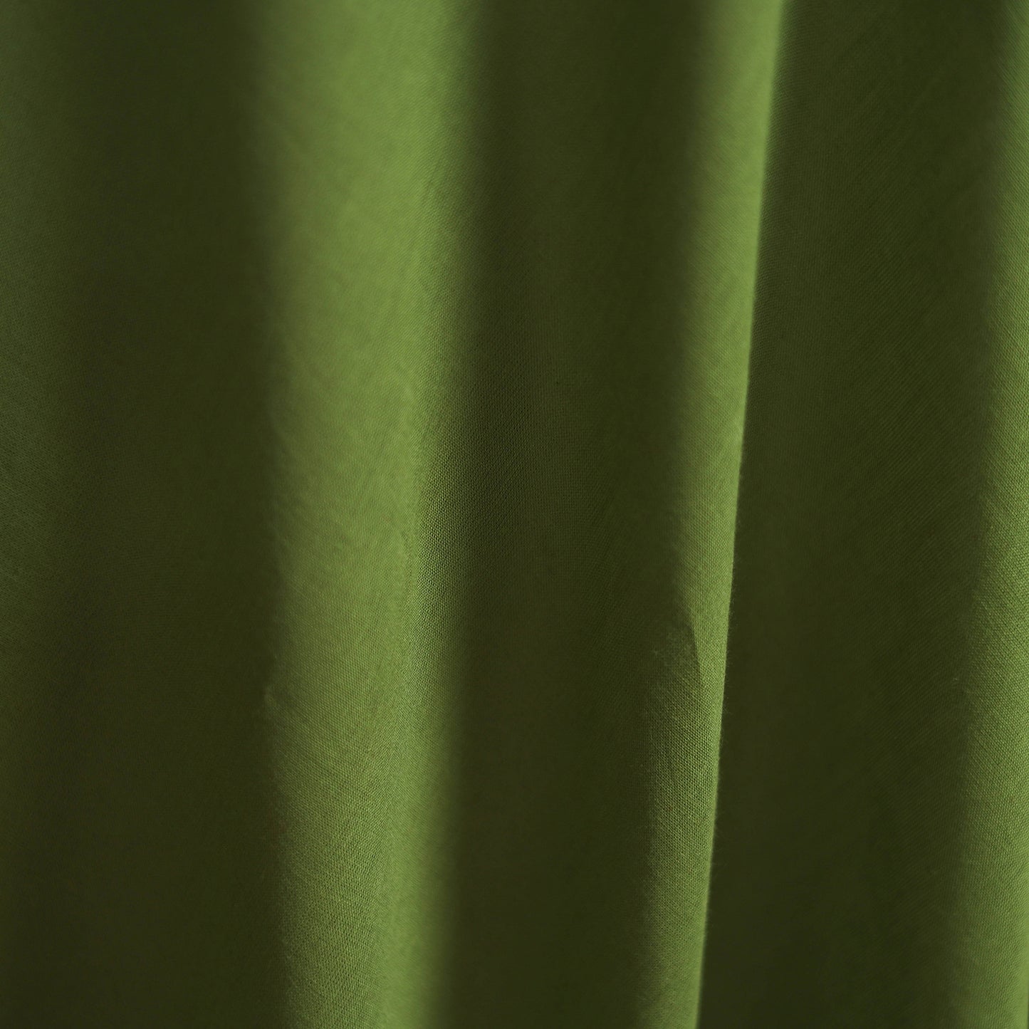 Green - Prewashed Cotton Plain Fabric with Mangalgiri Border 20