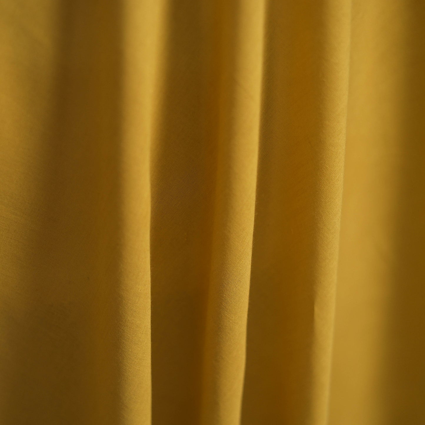 Yellow - Prewashed Cotton Plain Fabric 33