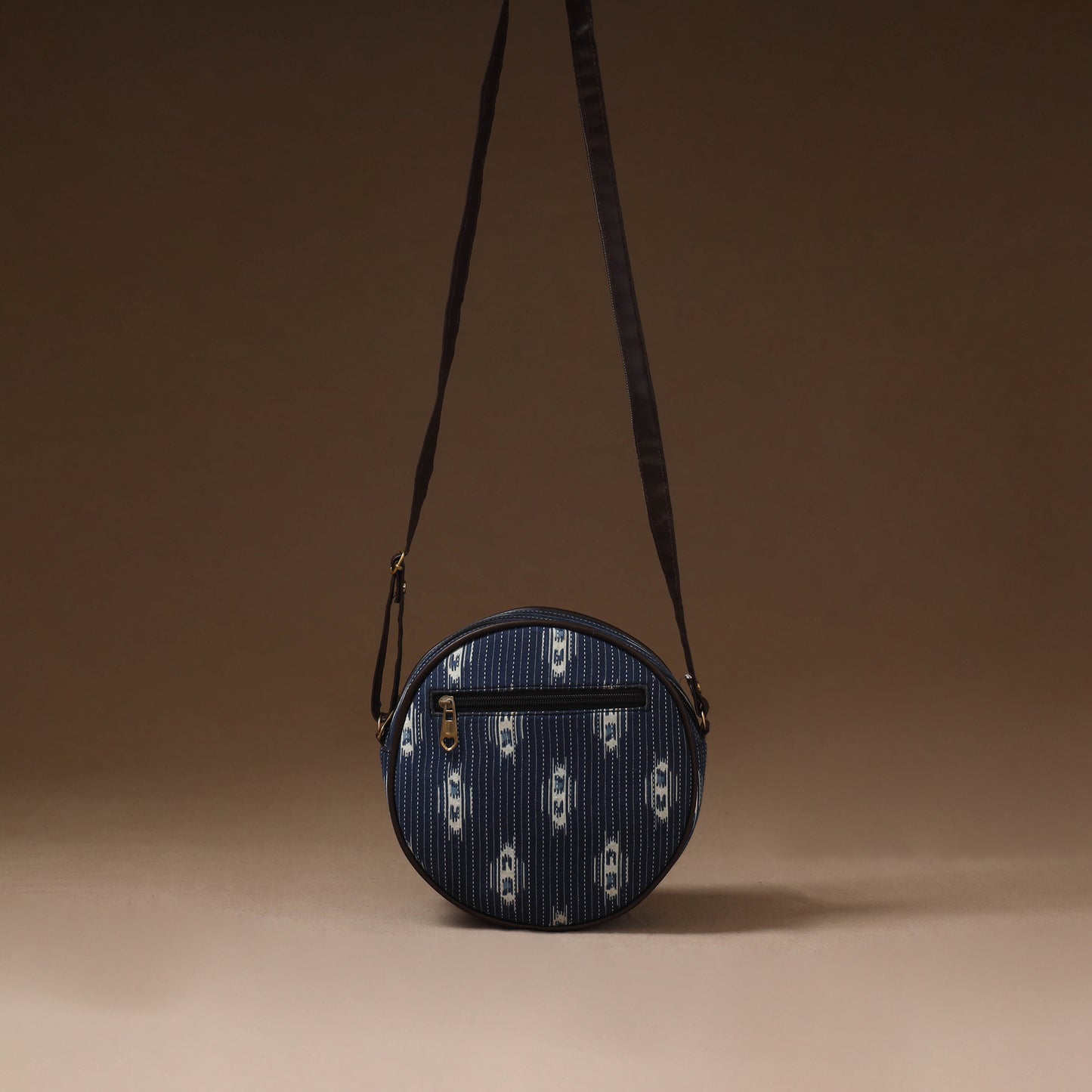 Blue - Handcrafted Running Sticth Shoulder Bag (Set of 2) 08