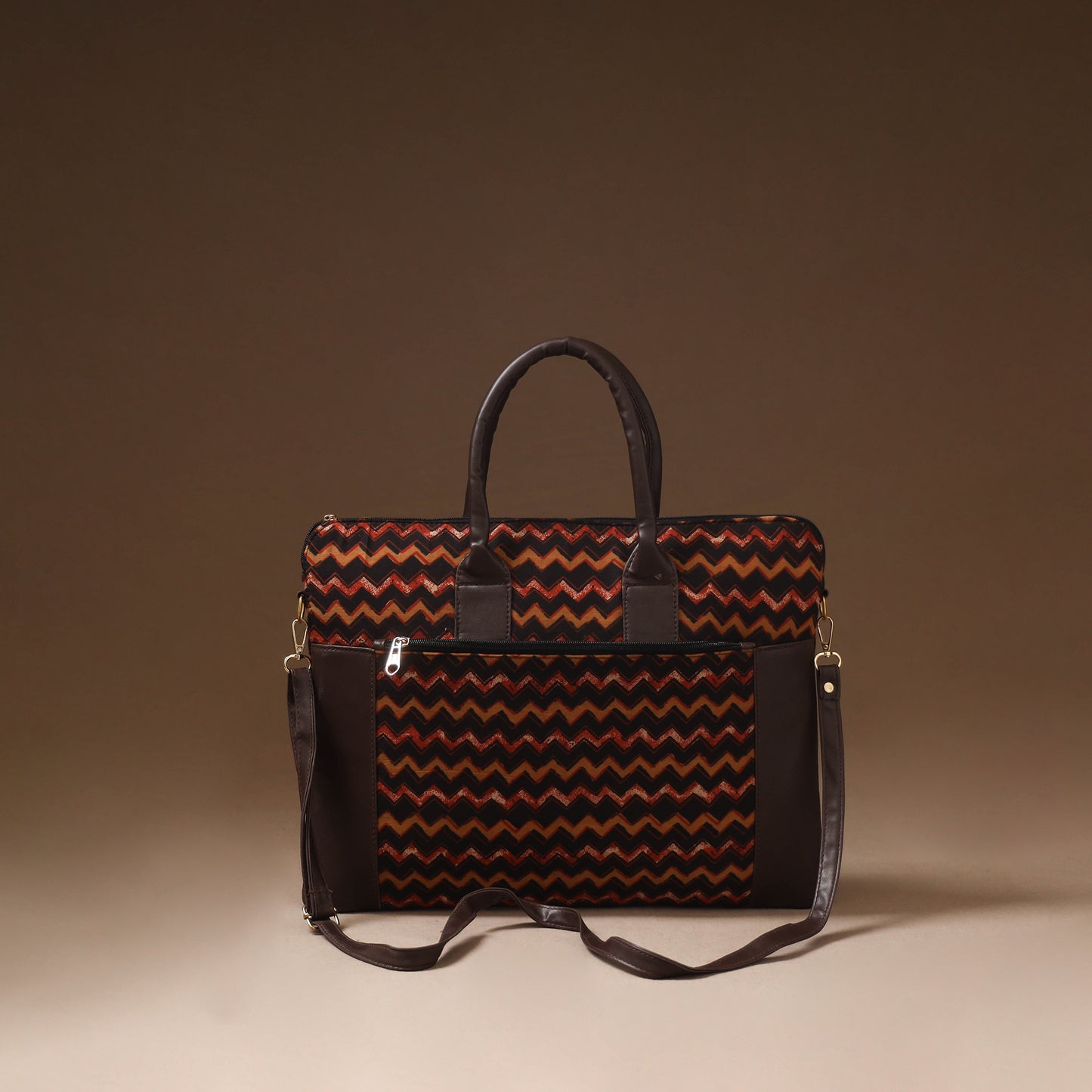 Multicolor - Handcrafted Printed Laptop Bag 16