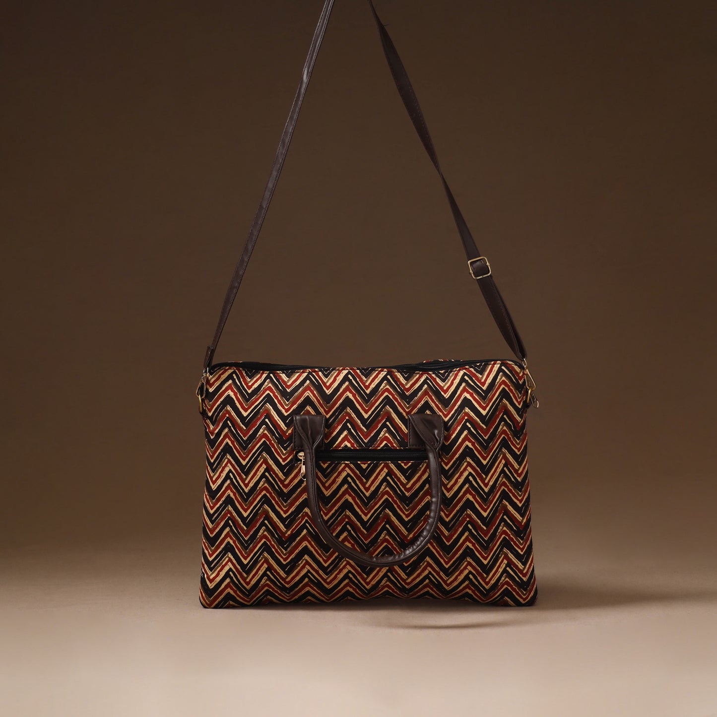 Multicolor - Handcrafted Printed Laptop Bag 15