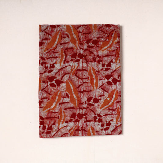 Multicolor - Hand Batik Printed Cotton Precut Fabric (1 meter) 04