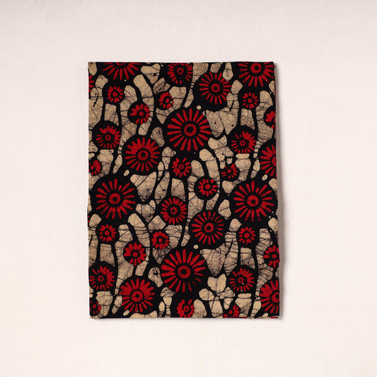 Multicolor - Hand Batik Printed Cotton Precut Fabric (1.6 meter) 13