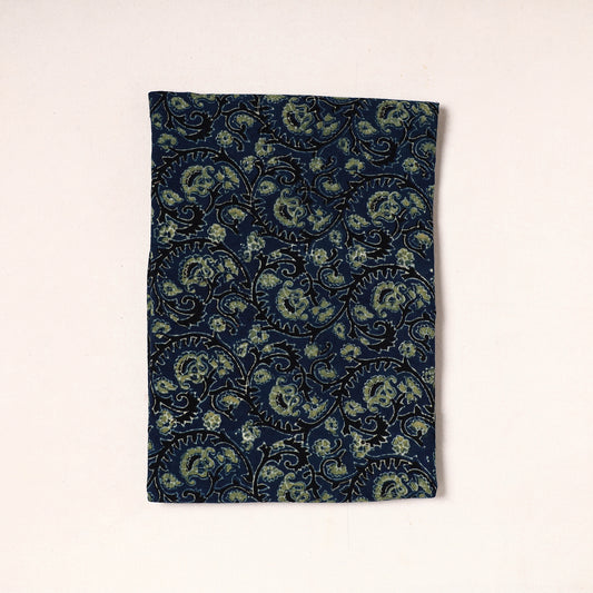 Ajrakh Block Printed Cotton Precut Fabric (1.25 meter) 51