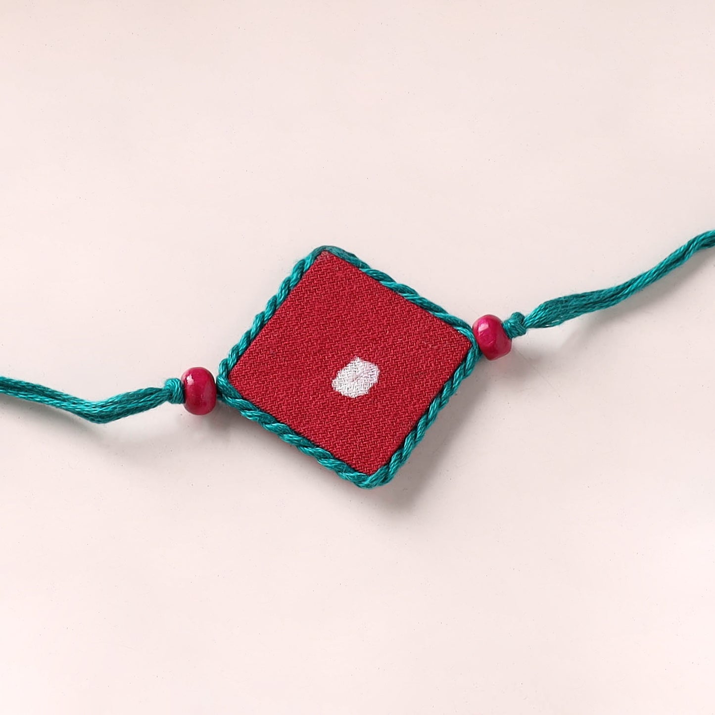 Handmade Kundan Work Rakhi 17