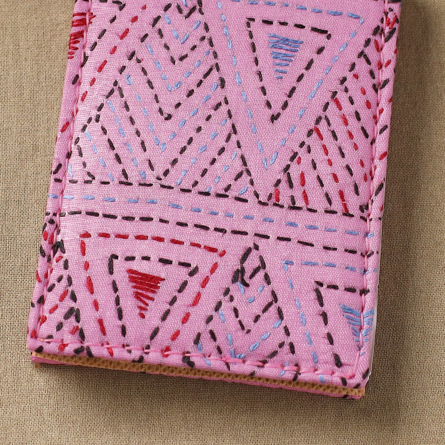 Bengal Kantha Work Handcrafted Notepad (4 x 3 in) 08