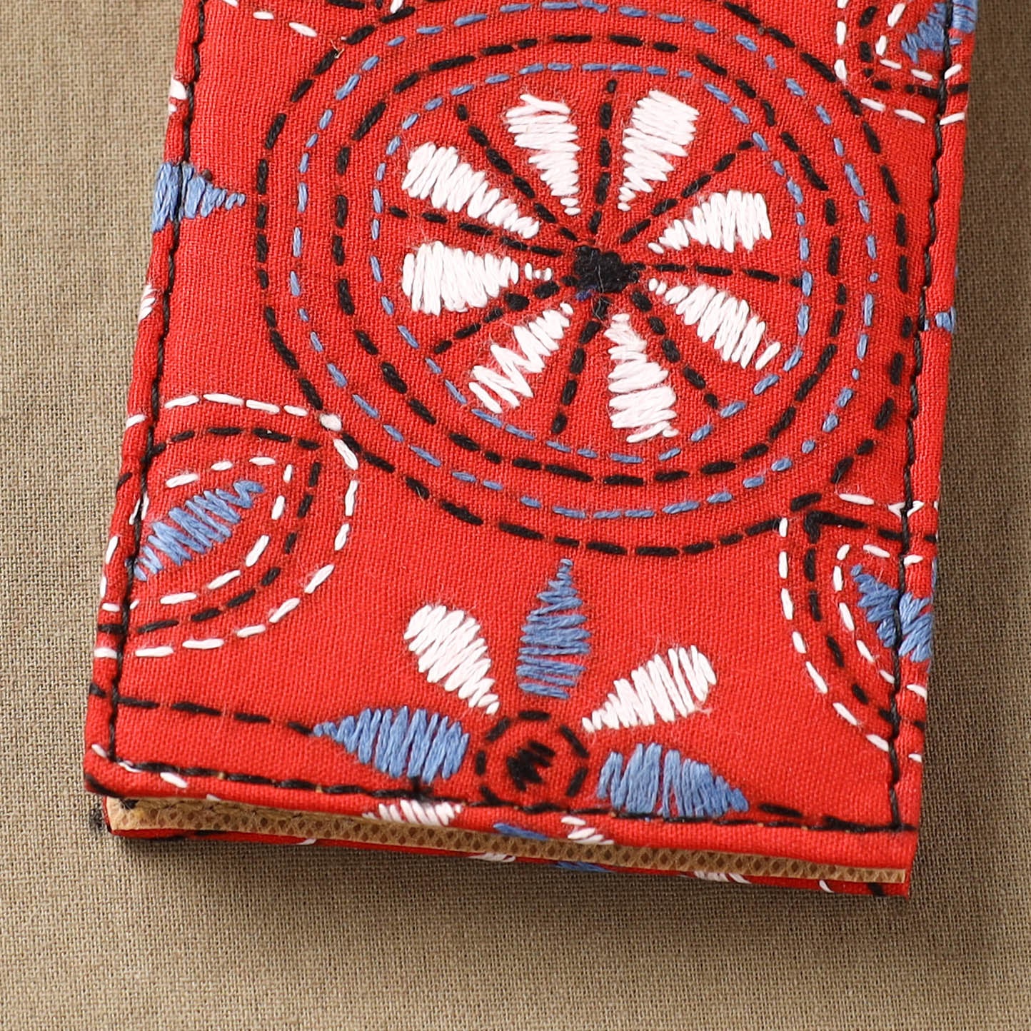 Bengal Kantha Work Handcrafted Notepad (4 x 3 in) 20