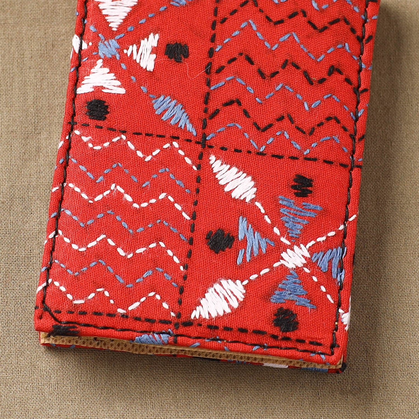 Bengal Kantha Work Handcrafted Notepad (4 x 3 in) 22