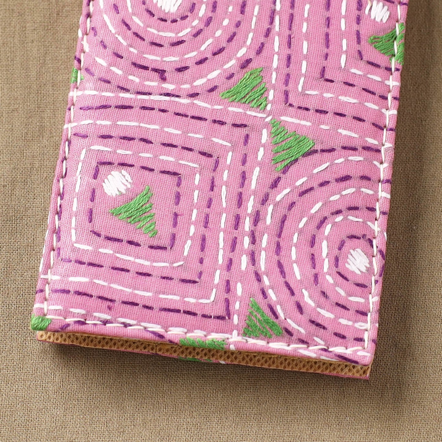 Bengal Kantha Work Handcrafted Notepad (4 x 3 in) 30