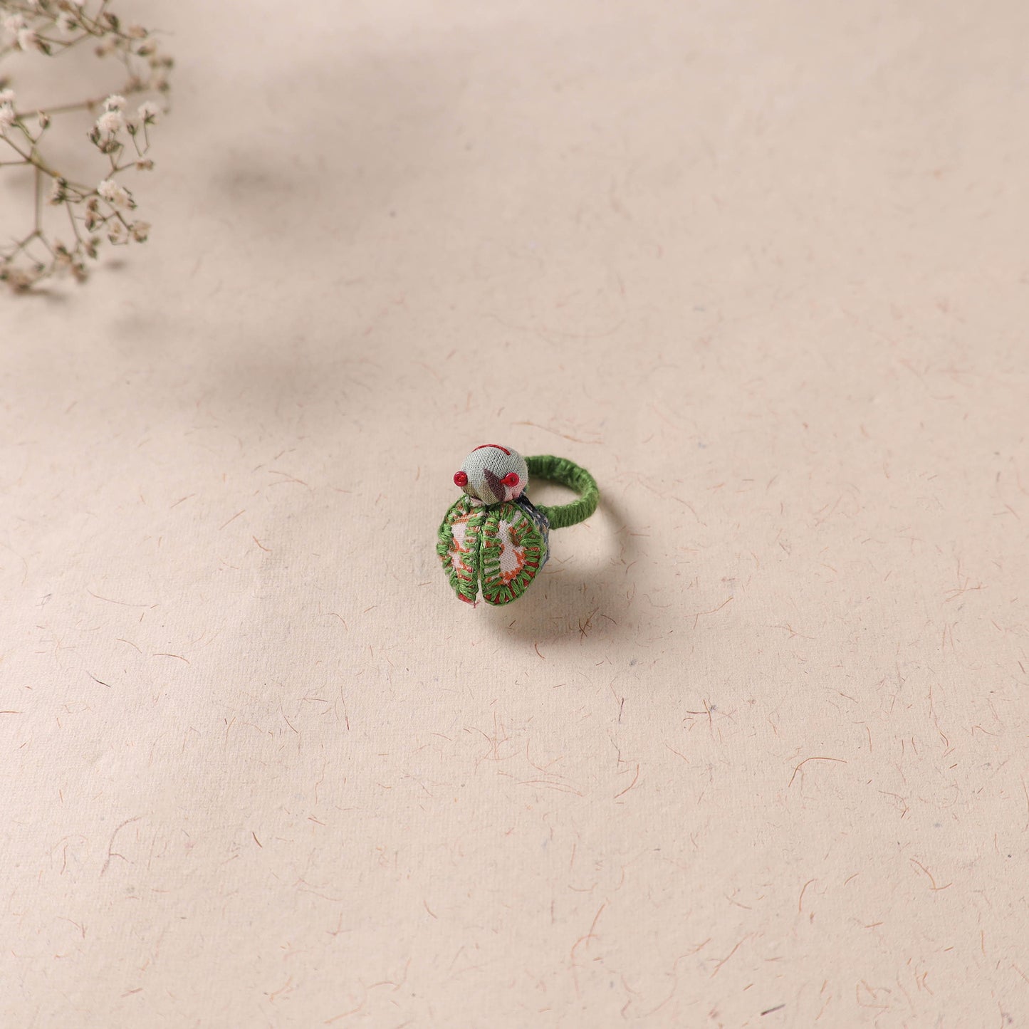Bug - Handmade Fab Artwork Ring 01