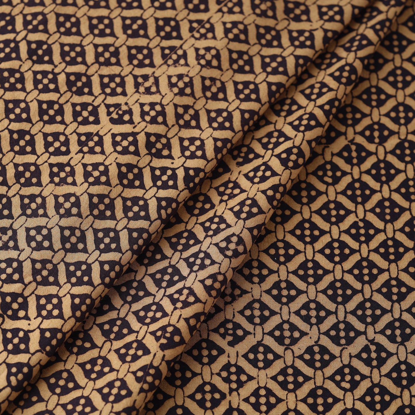Explore Brown Bagh Print Fabric Online Shop Now at iTokri