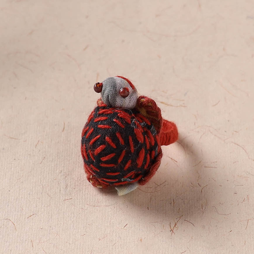 Tortoise - Handmade Fab Artwork Ring 10