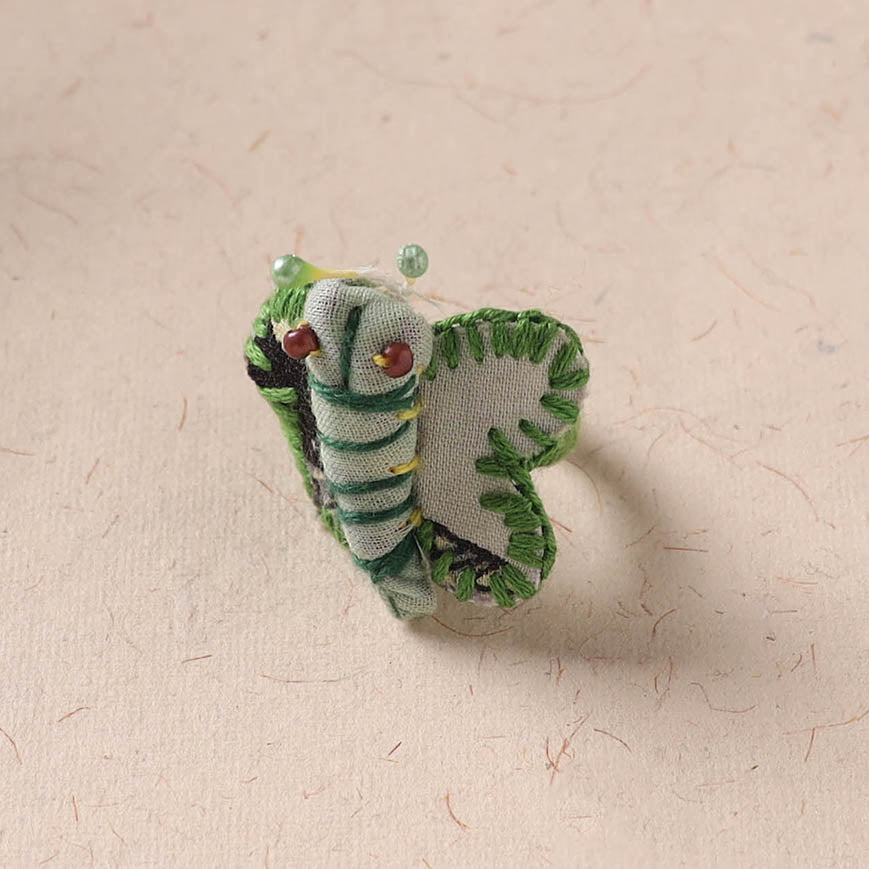 Butterfly - Handmade Fab Artwork Ring 15