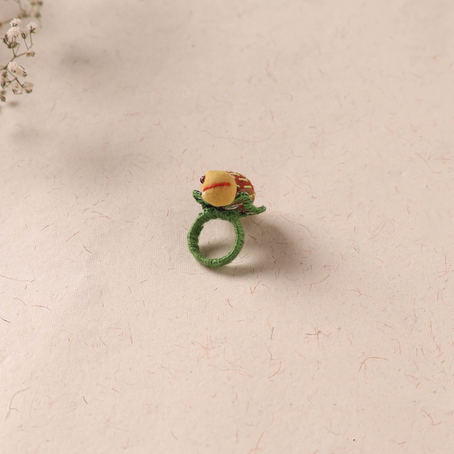 Tortoise - Handmade Fab Artwork Ring 26