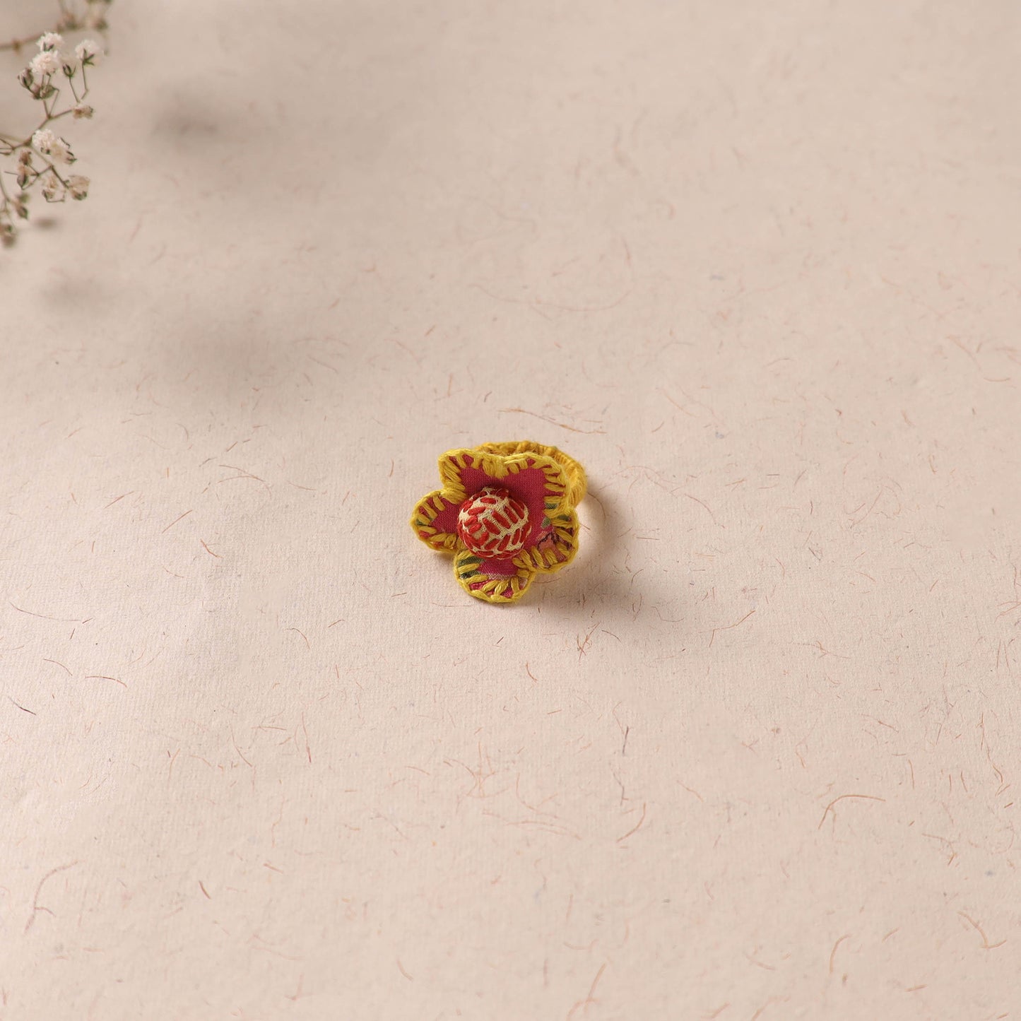 Flower - Handmade Fab Artwork Ring 29