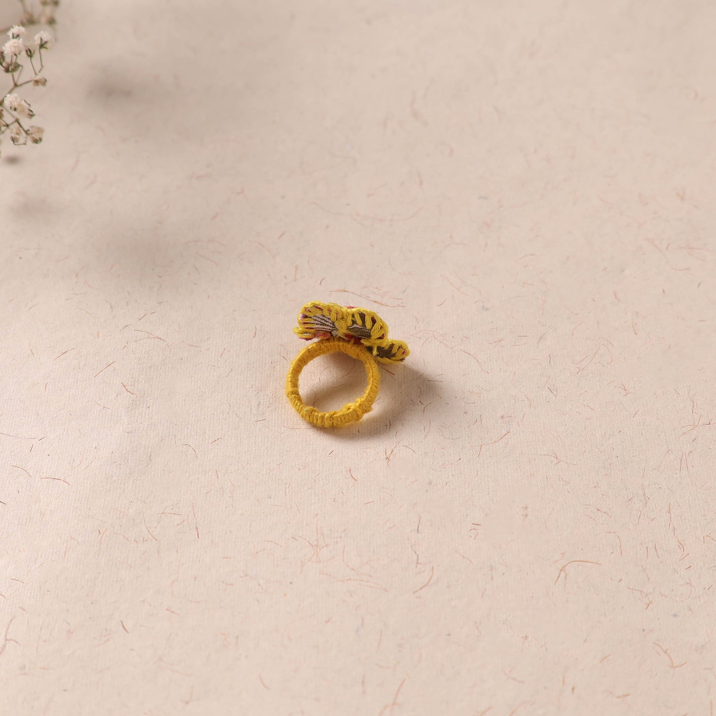 Flower - Handmade Fab Artwork Ring 29