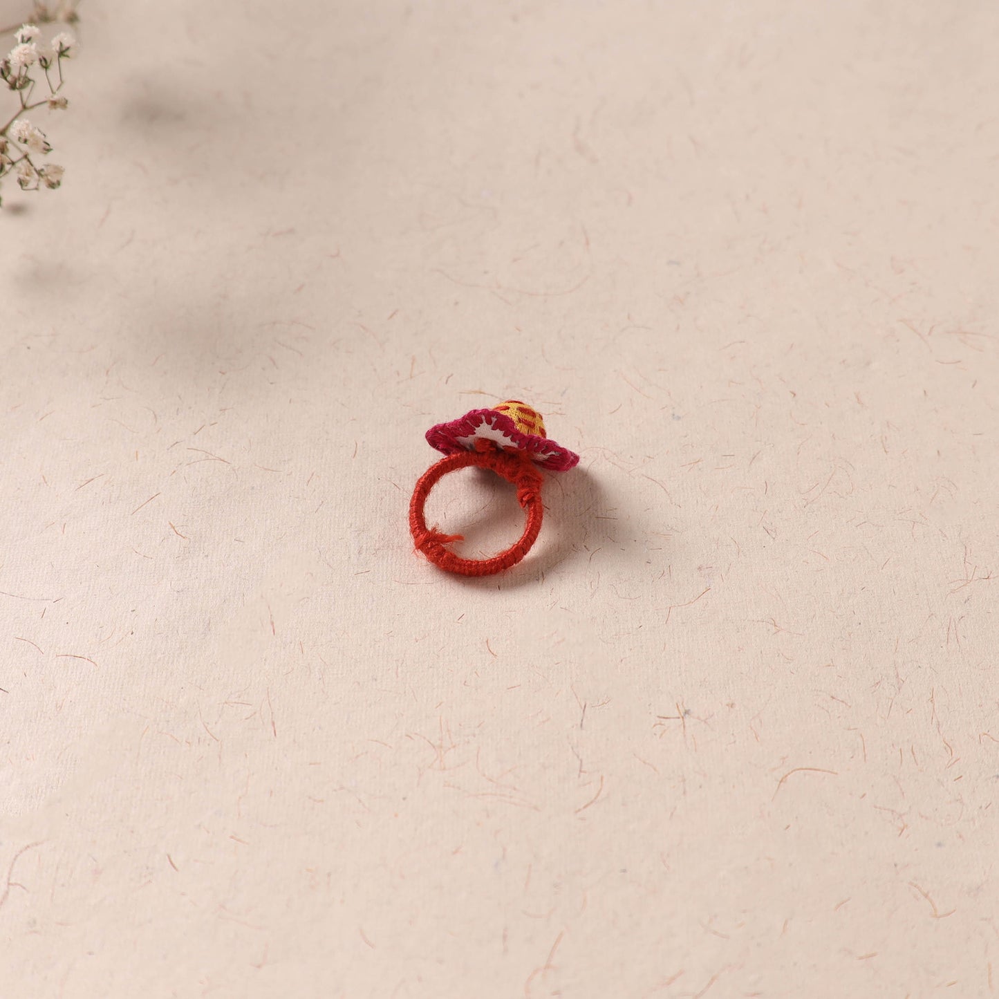 Flower - Handmade Fab Artwork Ring 31