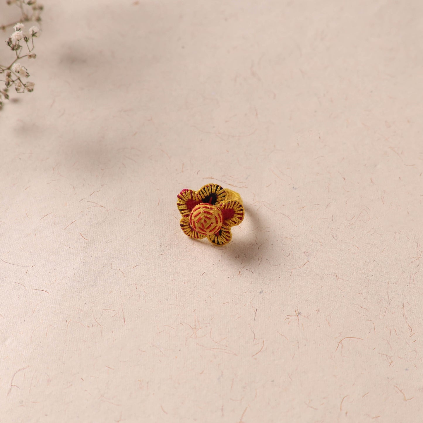 Flower - Handmade Fab Artwork Ring 33