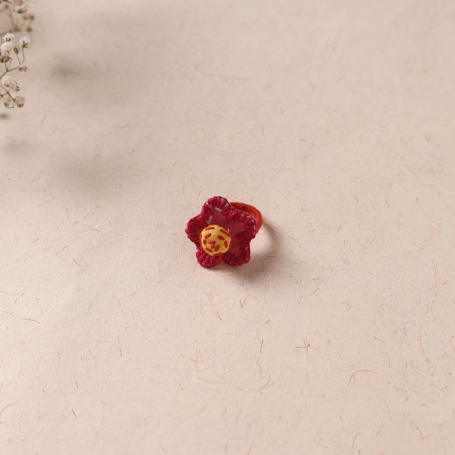 Flower - Handmade Fab Artwork Ring 34