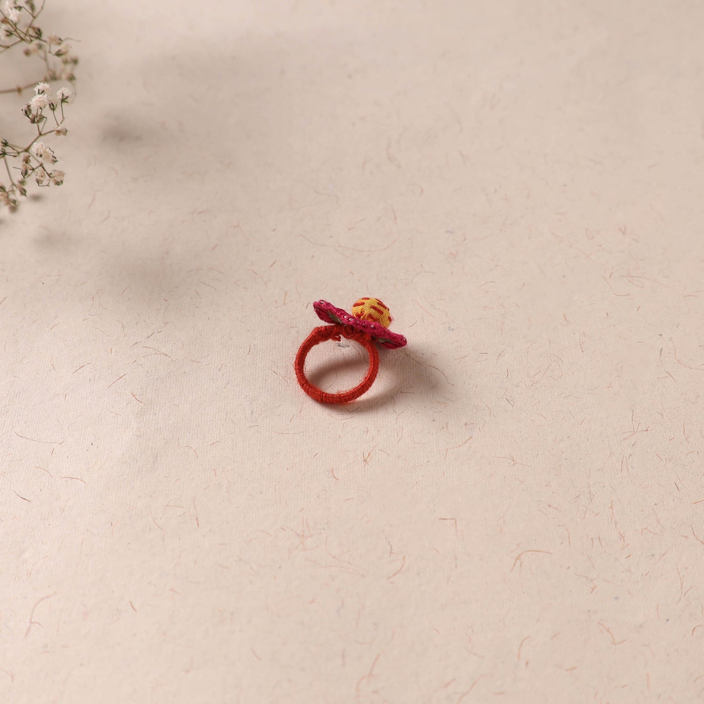 Flower - Handmade Fab Artwork Ring 34
