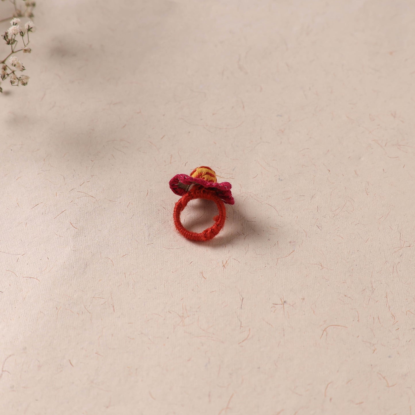 Flower - Handmade Fab Artwork Ring 37