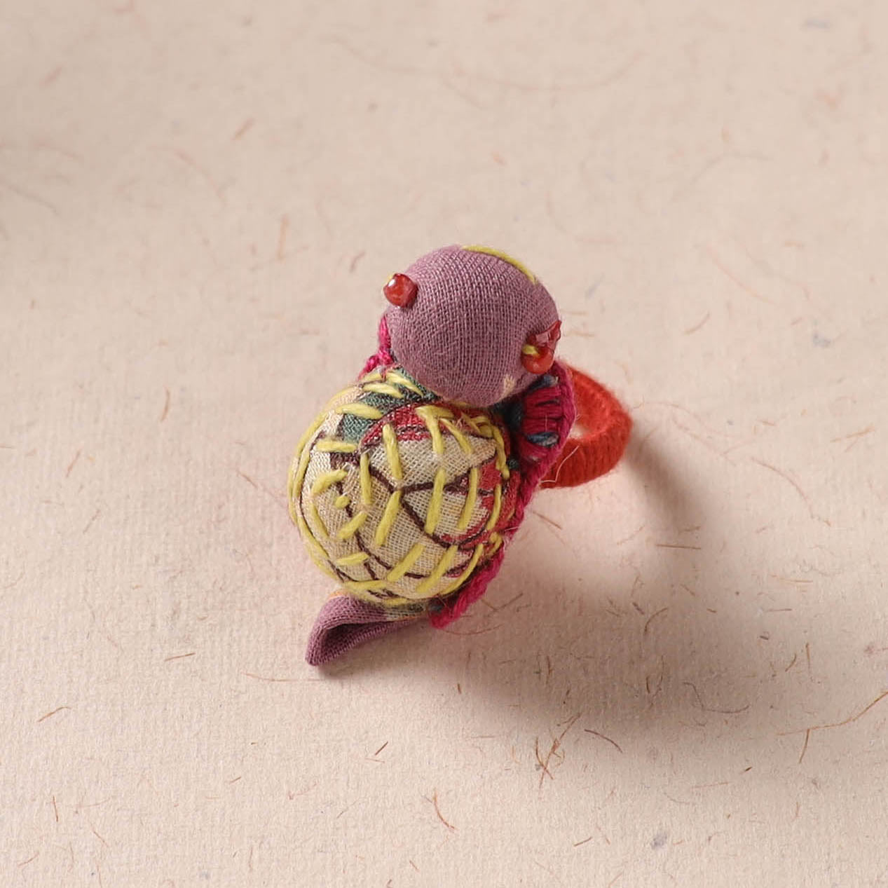 Tortoise - Handmade Fab Artwork Ring 38
