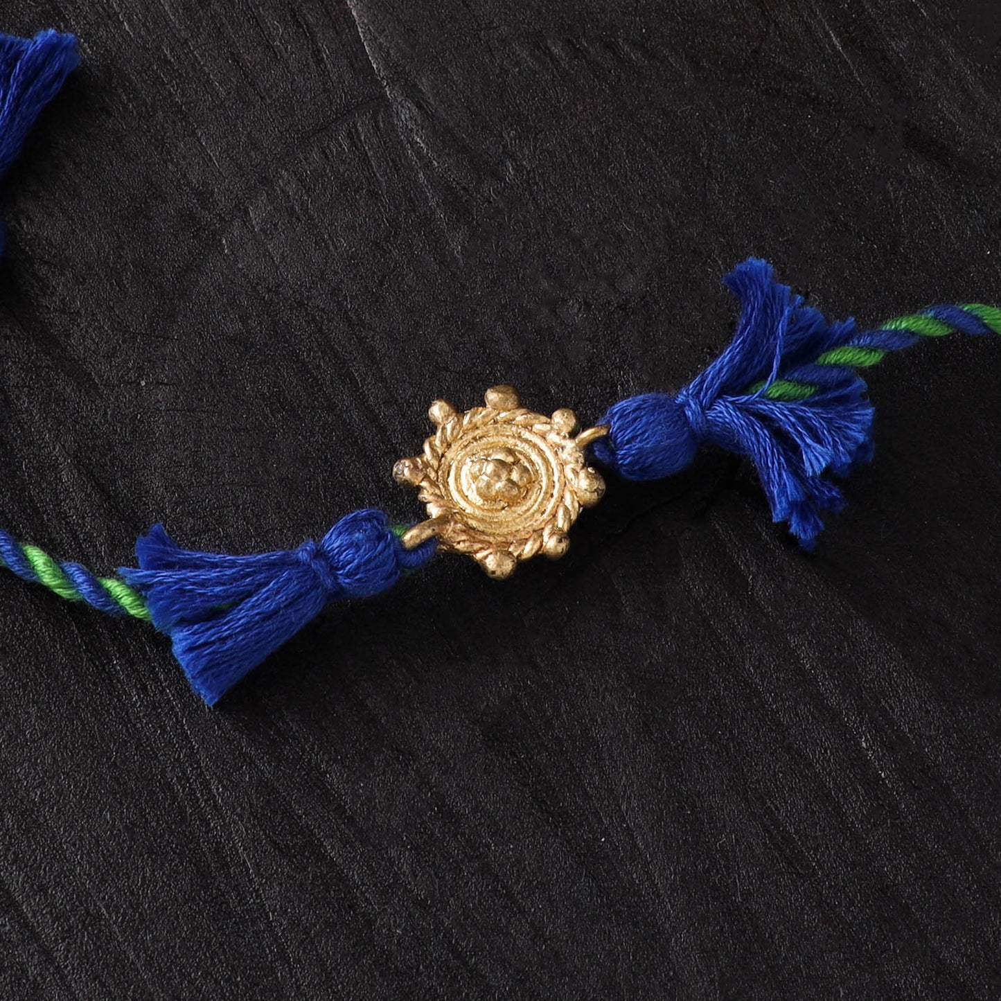 Tribal Dokra Brass Rakhi by Miharu 19