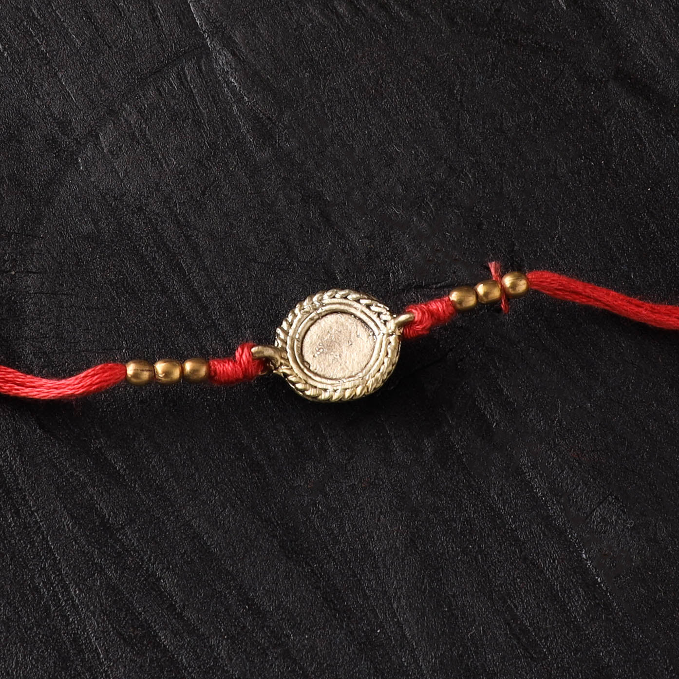 Tribal Dokra Brass Rakhi by Miharu 25
